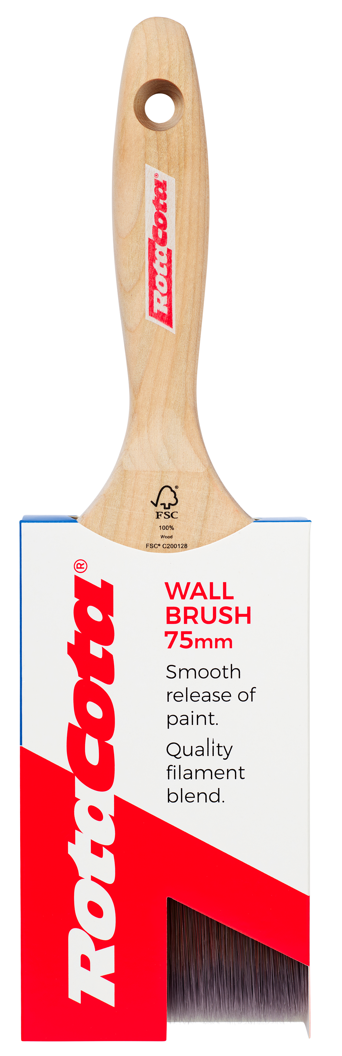 RotaCota Red Wall Brush 75mm