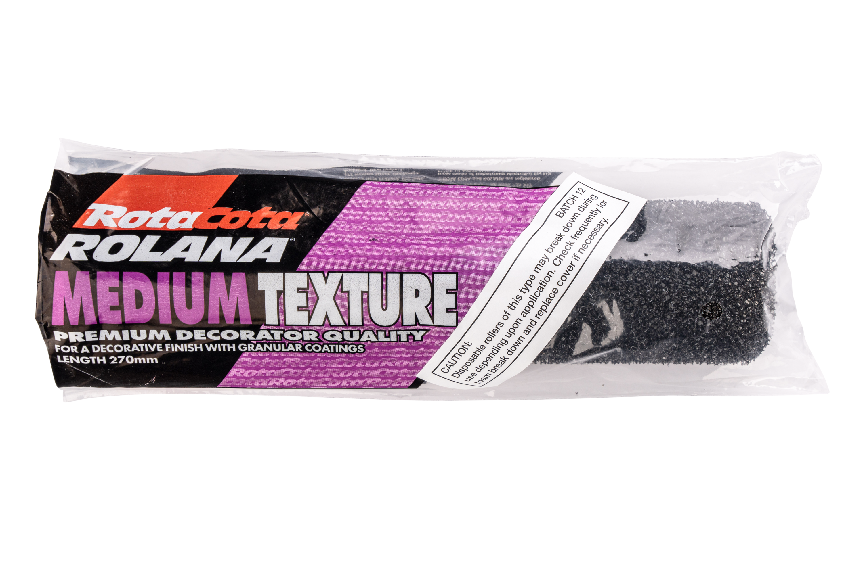 RotaCota Rolana Texture Roller Cover Medium 270mm